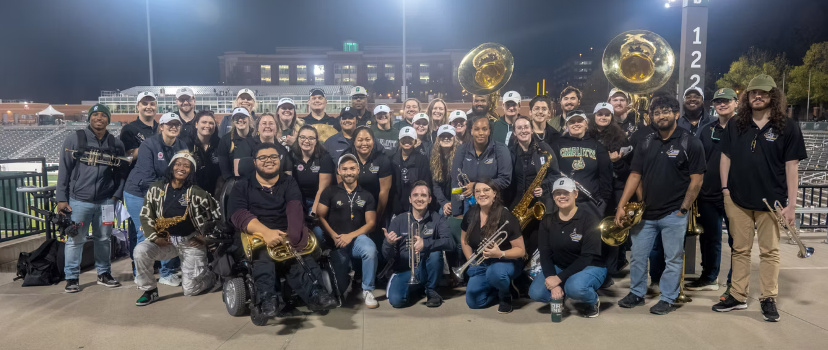 CAMBA alumni at football game