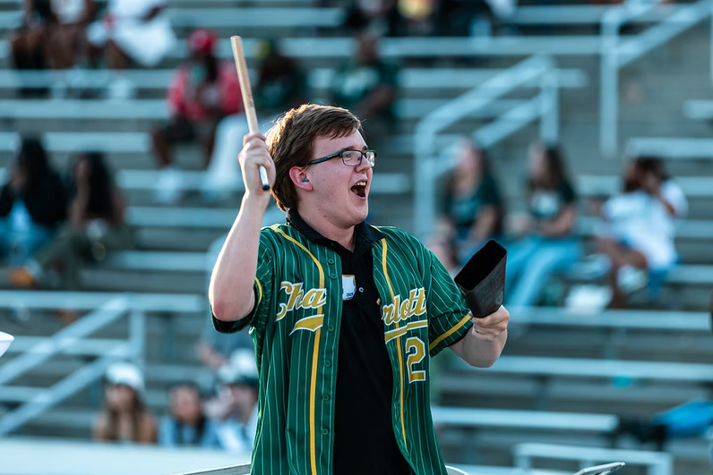 CAMBA cowbell supporter